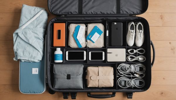 Organisation parfaite pour un voyage sans encombre