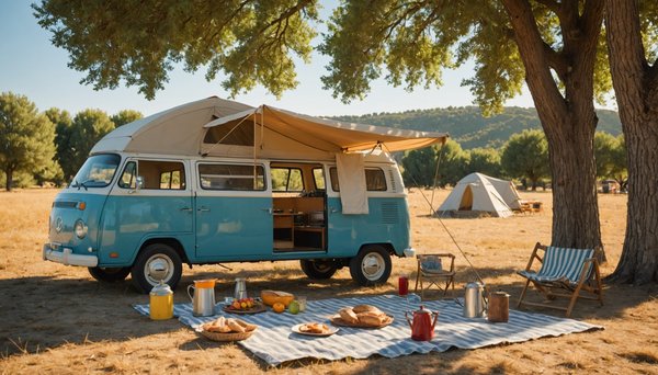 Escapade nature dans le parc du luberon en camping