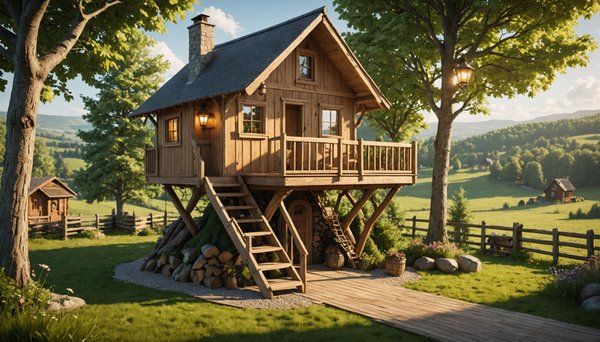 Louer une cabane dans les arbres en auvergne pour une escapade nature